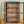 Dark Blue Vintage Wall Showcase