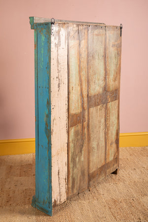 Vintage Blue Wall Showcase