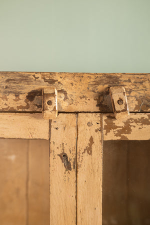Vintage Cream Wall Showcase