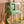 Light Green Vintage Display Cabinet