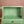 Light Green Vintage Display Cabinet