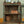 Vintage Blue Display Side Cabinet