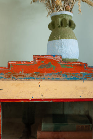 Colourful Vintage Side Cabinet