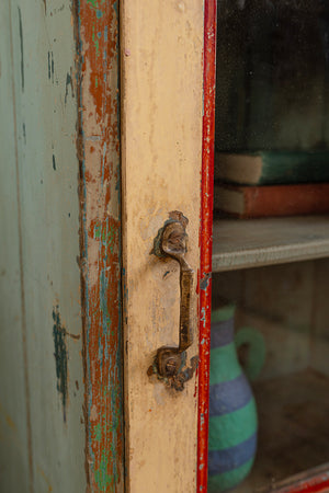 Colourful Vintage Side Cabinet