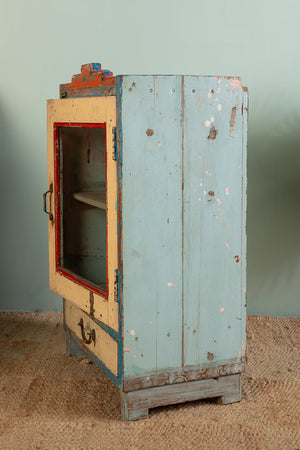 Colourful Vintage Side Cabinet