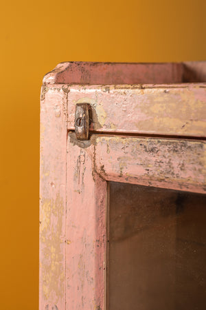 Vintage Pale Pink Side Cabinet