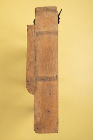 Wooden Vintage Kitchenware Wall Rack