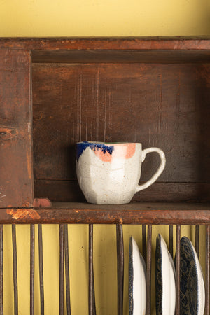 Vintage Kitchenware Wall Rack with Cabinet