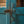 Vintage Blue Wooden Cabinet