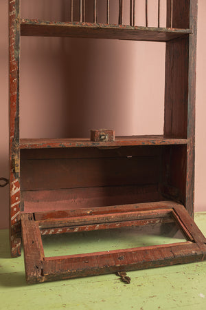 Vintage Wooden Kitchenware Rack