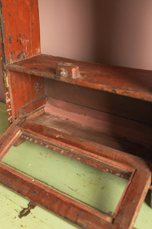 Vintage Wooden Kitchenware Rack