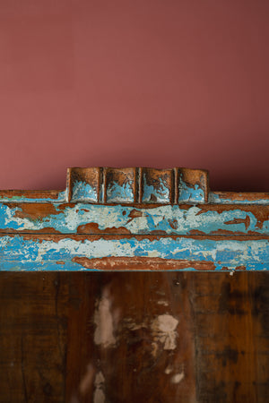 Vintage Blue Wall Showcase