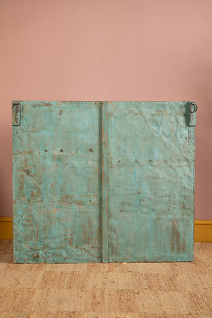 Vintage Blue Wall Showcase