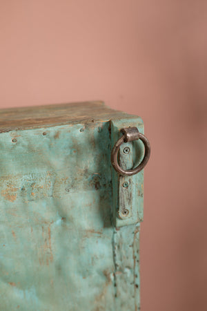 Vintage Blue Wall Showcase