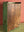 Pistachio Green & Red Vintage Wall Showcase