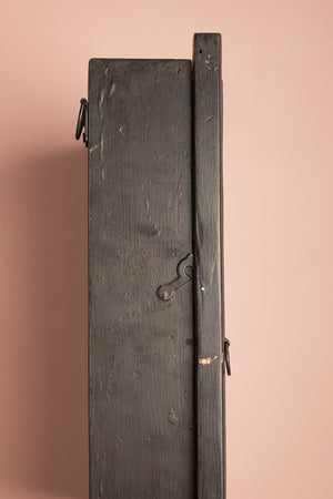 Black Vintage Wall Showcase