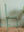 Vintage Green Metal Wire Chair