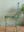 Vintage Green Metal Wire Chair